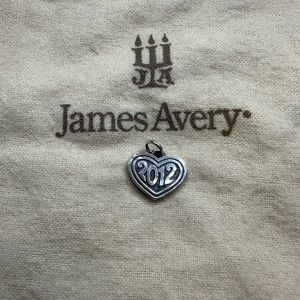 *Retired* James Avery 2012 Heart Charm